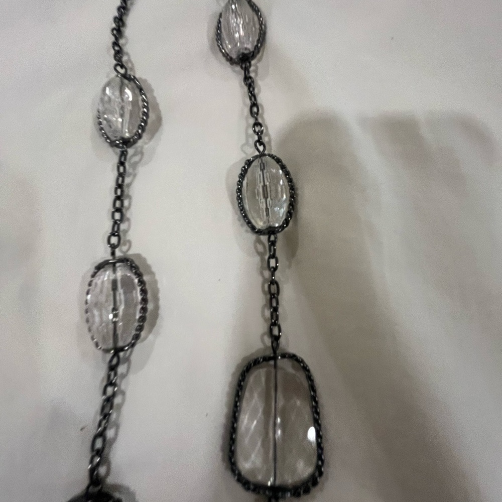 Chunky Clear Acrylic Station Chain